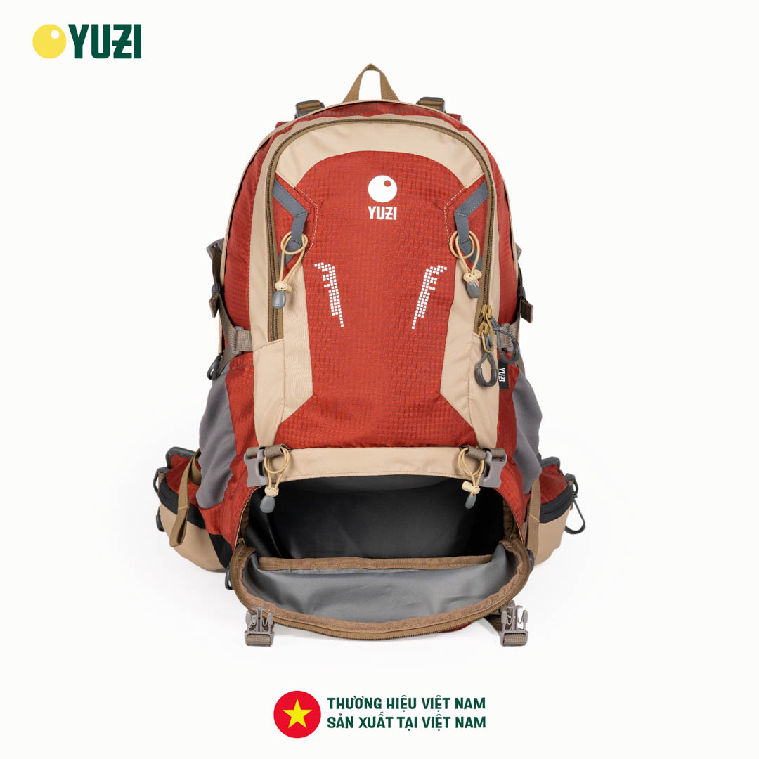 Balo leo núi 40 Lít trợ lực kháng nước YUZI- Usual 40L