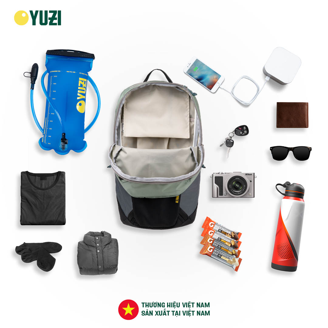 Balo leo núi dung tích 15 lít Yuzi Ultralight YZ15