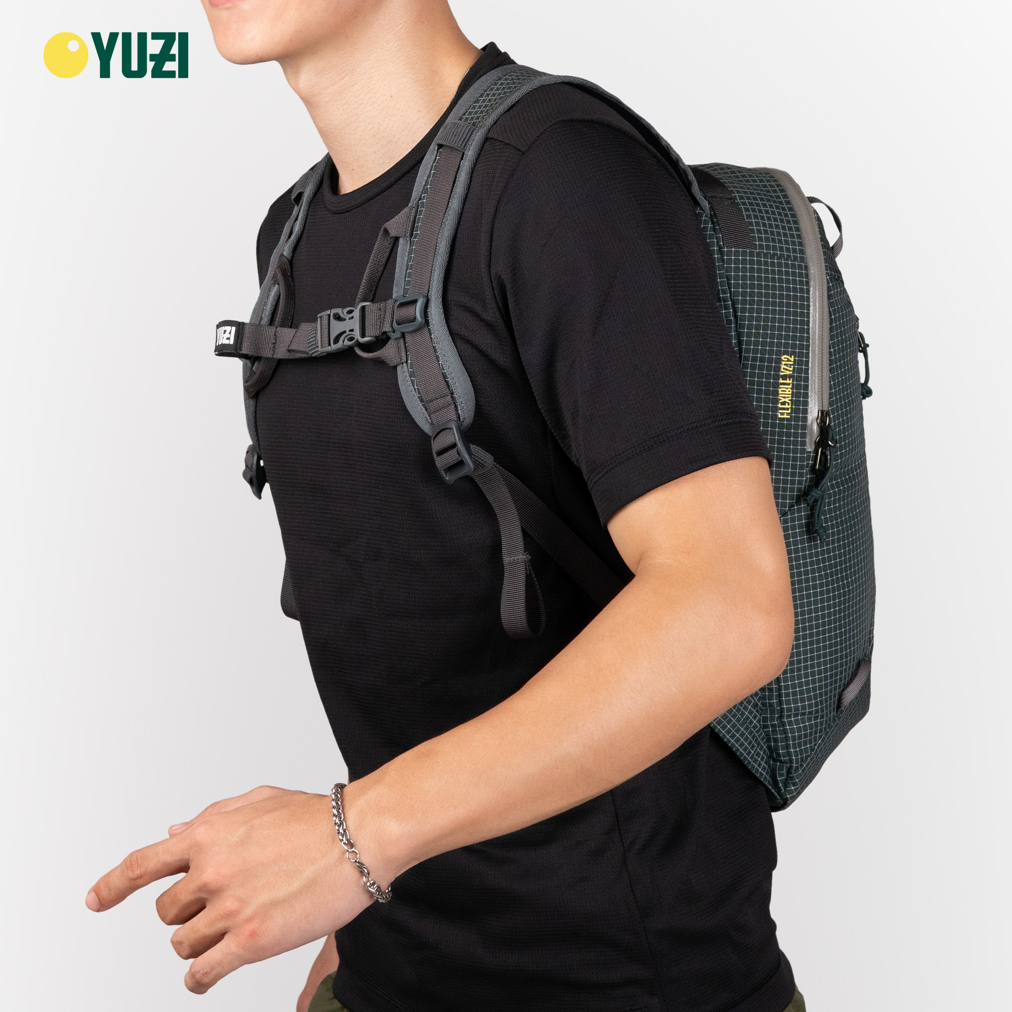 Balo leo núi trekking Việt Nam dung tích 12 lít Yuzi Flexible YZ12