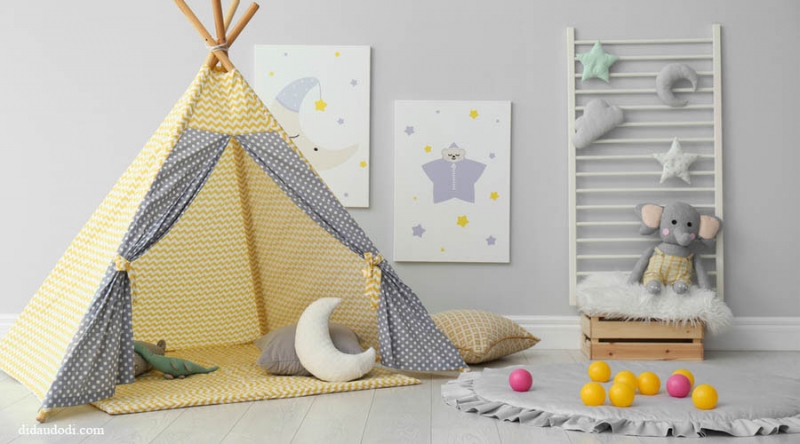 3 Cách tự làm lều vải cho bé cực đơn giản và tiết kiệm nhất