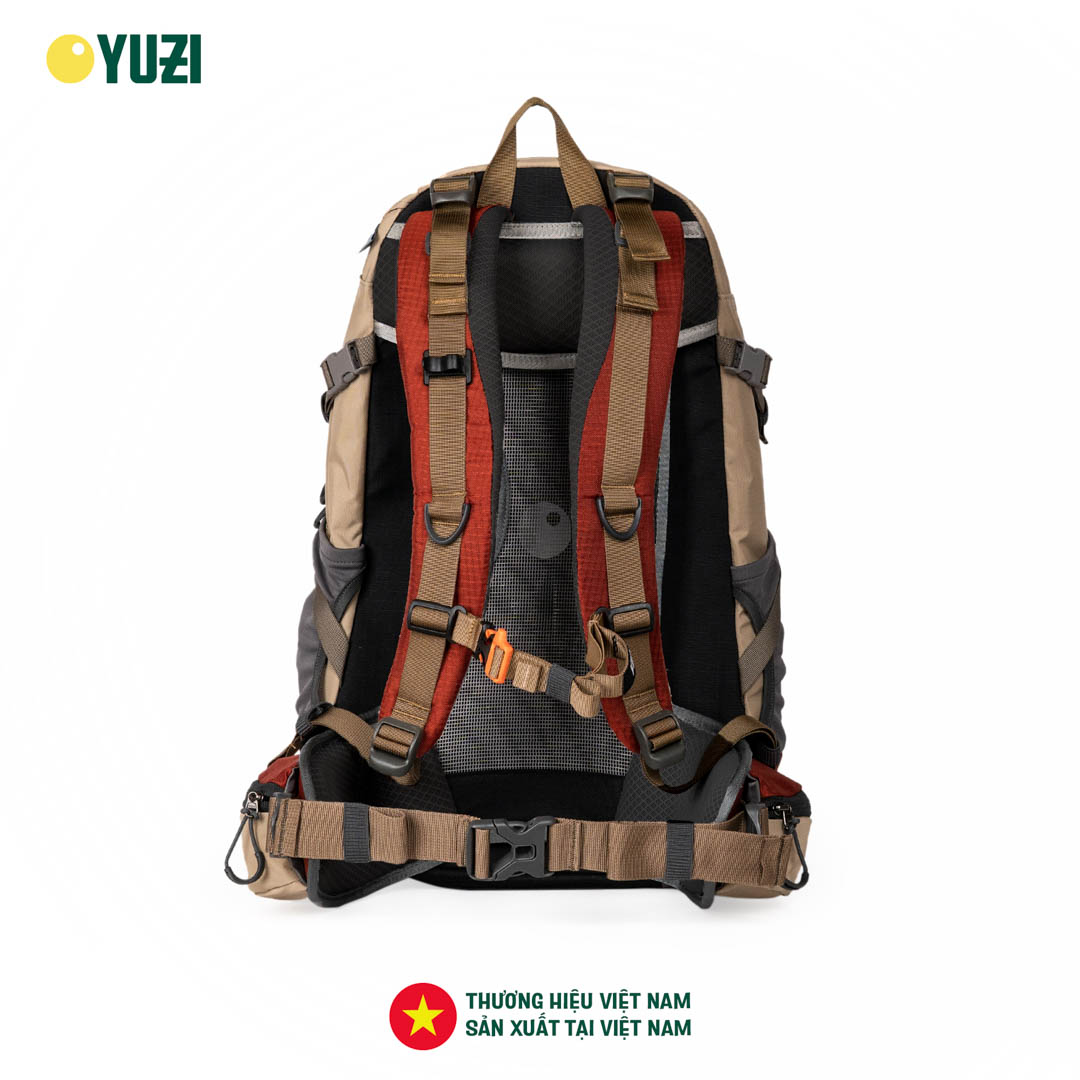 Balo leo núi 40 Lít trợ lực kháng nước YUZI- Usual 40L