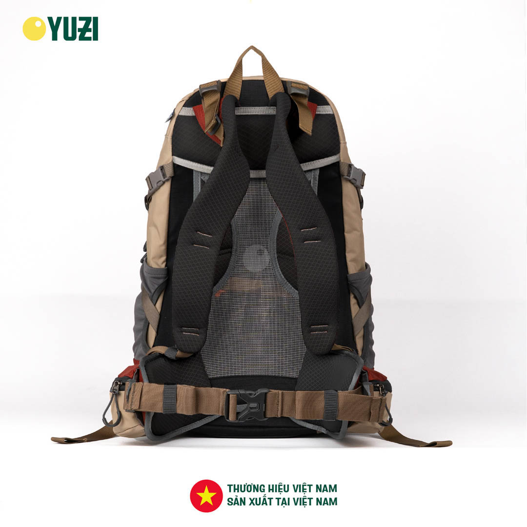 Balo leo núi 40 Lít trợ lực kháng nước YUZI- Usual 40L