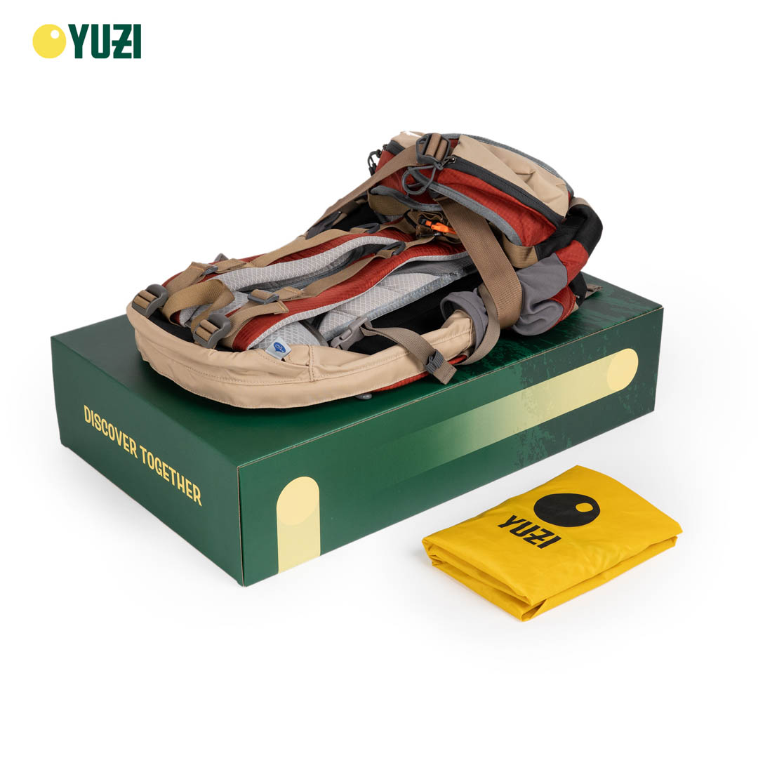 Balo leo núi 40 Lít trợ lực kháng nước YUZI- Usual 40L